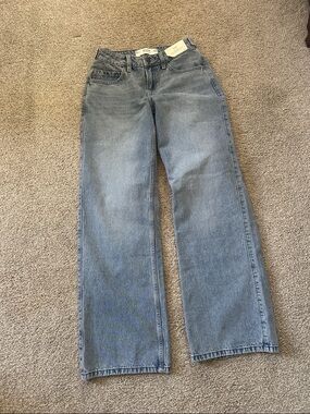 Hollister Baggy Light Blue Denim Jeans